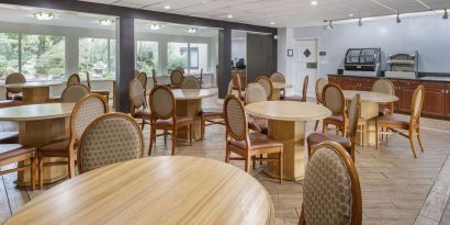 Dining room at Somerset Lofts.