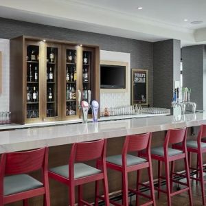 Hotel bar at Holiday Inn & Suites Oakville At Bronte.