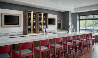 Hotel bar at Holiday Inn & Suites Oakville At Bronte.