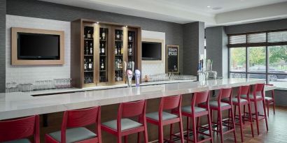 Hotel bar at Holiday Inn & Suites Oakville At Bronte.