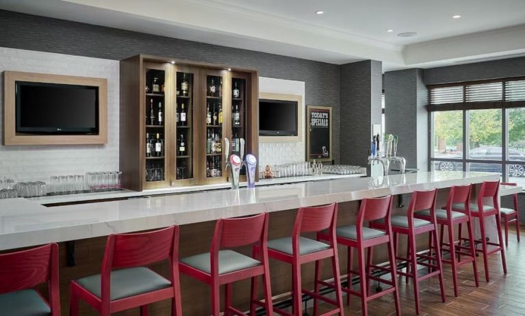 Hotel bar at Holiday Inn & Suites Oakville At Bronte.