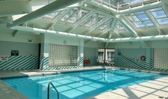 Relaxing indoor pool at Holiday Inn Toronto Airport East.