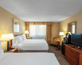 Day use twin room at Holiday Inn Laval Montreal.