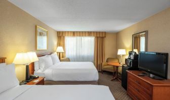 Day use twin room at Holiday Inn Laval Montreal.