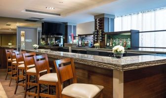 Hotel bar at Holiday Inn Laval Montreal.