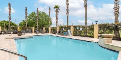 Refreshing outdoor pool at Best Western Sugar Land Inn.