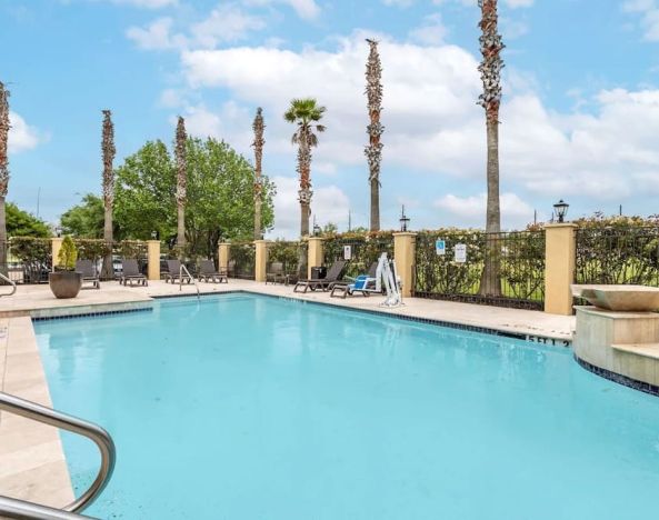 Refreshing outdoor pool at Best Western Sugar Land Inn.