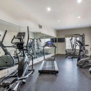 Fitness center available at Best Western Sugar Land Inn.