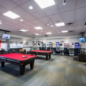 Play room at Halifax Airport Hotel.