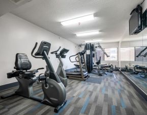 Well equipped fitness center at Halifax Airport Hotel.