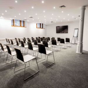 Professional conference room at Hotel Gault.