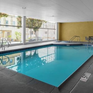 Refreshing indoor pool at Holiday Inn Express & Suites Hermosa Beach.