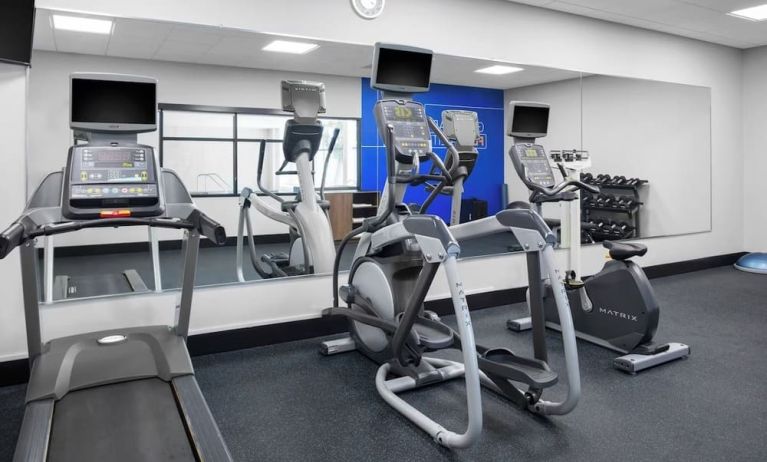 Fitness facility available at Holiday Inn Express & Suites Hermosa Beach.