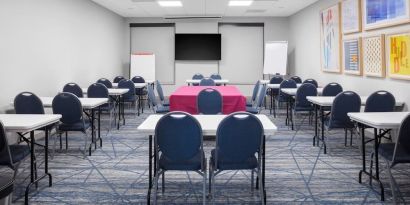 Meeting room at Holiday Inn Express & Suites Hermosa Beach.