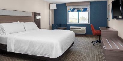 Day use room with work desk at Holiday Inn Express & Suites Hermosa Beach.