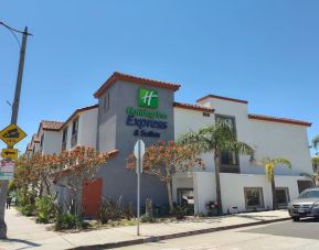 Hotel exterior at Holiday Inn Express & Suites Hermosa Beach.