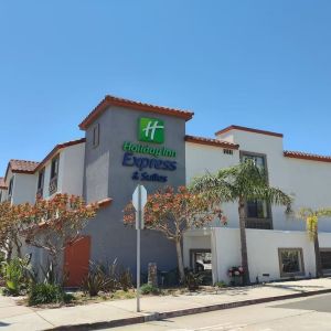 Hotel exterior at Holiday Inn Express & Suites Hermosa Beach.