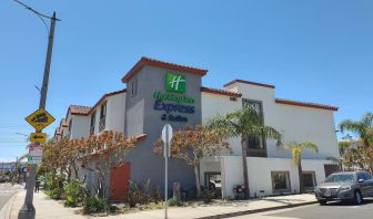 Hotel exterior at Holiday Inn Express & Suites Hermosa Beach.