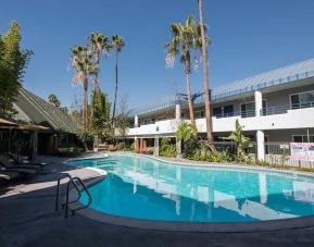 Refreshing outdoor pool at Hotel Current.