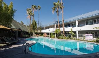 Refreshing outdoor pool at Hotel Current.