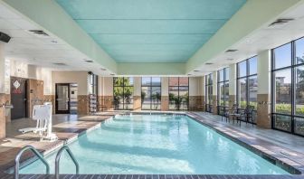 Refreshing indoor pool at Hampton Inn & Suites Dallas/Allen.