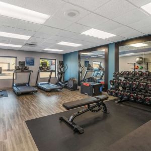 Fitness facility available at Hampton Inn & Suites Dallas/Allen.