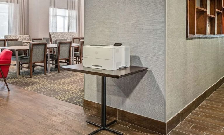 Business center available at Hampton Inn & Suites Dallas/Allen.