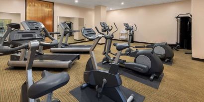 Fitness facility at La Quinta Inn & Suites San Antonio Medical Center NW.