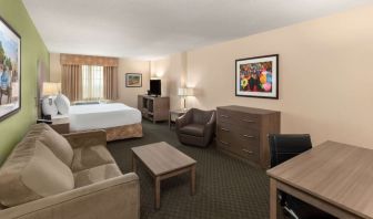 Day use room with living area at La Quinta Inn & Suites San Antonio Medical Center NW.