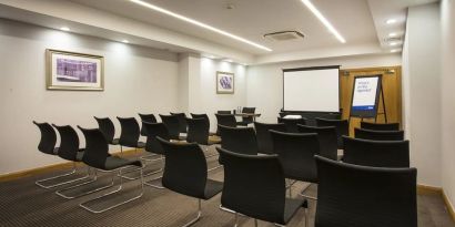 Professional meeting room at Thistle Holborn, The Kingsley Hotel.