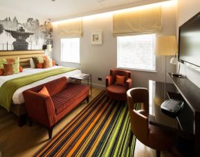 Bright and spacious day use room with work desk at Hotel Indigo London Paddington,