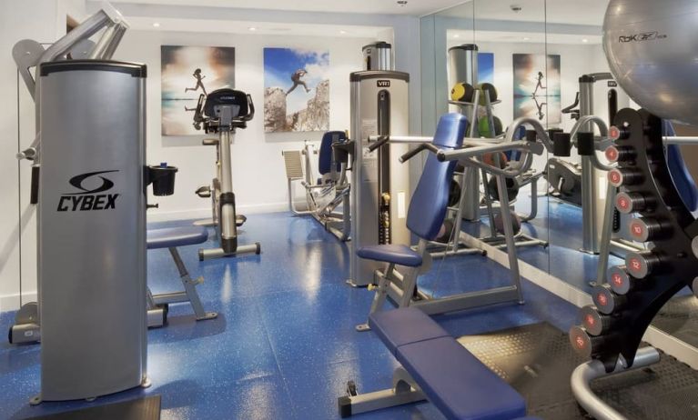 Fully equipped fitness center at Hotel Indigo London Paddington,