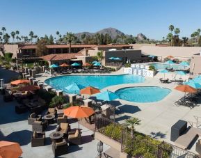 Five outdoor pools available at The Scottsdale Plaza Resort.