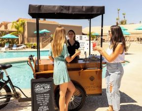 Poolside bar at The Scottsdale Plaza Resort.