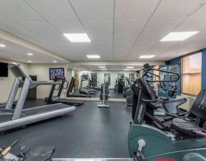 Fitness center available at Comfort Inn & Suites Glen Mills – Concordville.