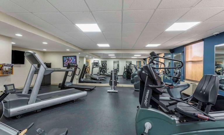 Fitness center available at Comfort Inn & Suites Glen Mills – Concordville.