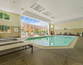 Refreshing indoor pool at Chicago Club Inn & Suites.