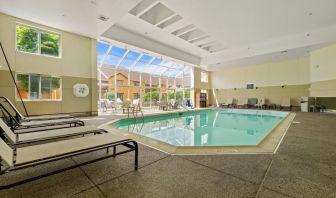 Refreshing indoor pool at Chicago Club Inn & Suites.