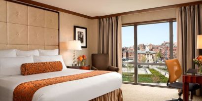 Day use room with natural light at The Bostonian Boston, A Millennium Hotel.