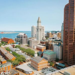 View from The Bostonian Boston, A Millennium Hotel.