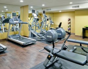 Fitness facility available at The Bostonian Boston, A Millennium Hotel.