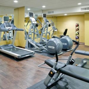 Fitness facility available at The Bostonian Boston, A Millennium Hotel.