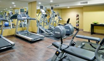 Fitness facility available at The Bostonian Boston, A Millennium Hotel.