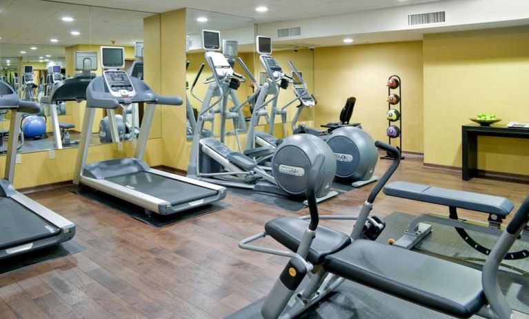 Fitness facility available at The Bostonian Boston, A Millennium Hotel.