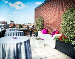 Terrace at The Bostonian Boston, A Millennium Hotel.