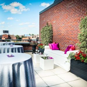 Terrace at The Bostonian Boston, A Millennium Hotel.