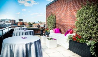 Terrace at The Bostonian Boston, A Millennium Hotel.