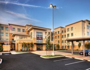 Hotel exterior at Residence Inn By Marriott Portland Airport At Cascade Station.