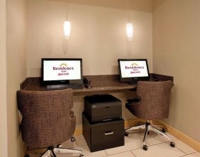 Business center available at Residence Inn By Marriott Portland Airport At Cascade Station.