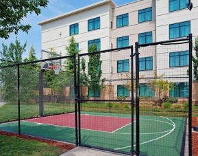 Basketball court available at Residence Inn By Marriott Portland Airport At Cascade Station.